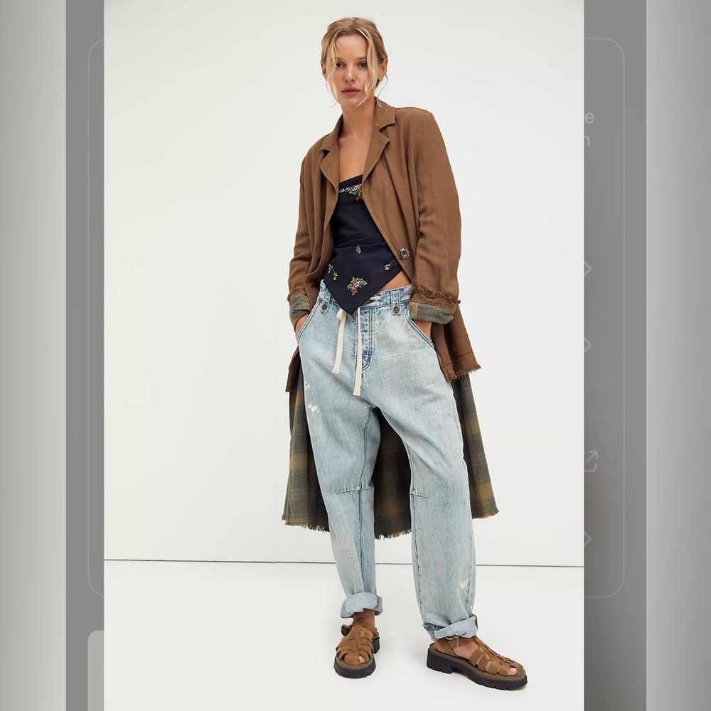 Free People Jax Tailored Blazer